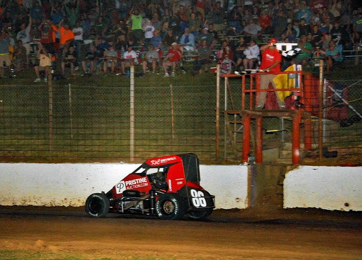 Unstoppable Larson Wins Paragon Indiana Midget Week Opener ...